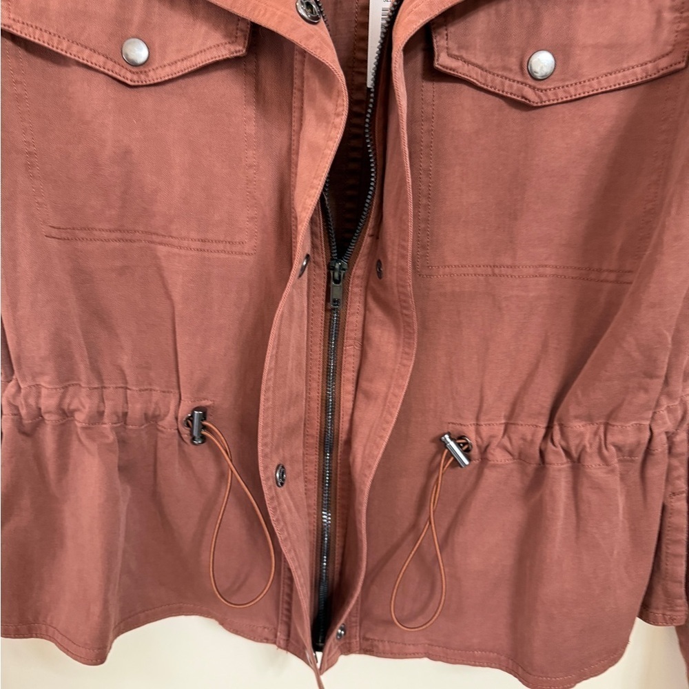 Michael Stars Terracotta Utility Jacket - Picture 5 of 8